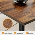 thumbnail image 4 of DESINO 47 inch Computer Desk, Home Office Desk, Modern Simple Style PC Table for Home, Office, Study, Writing, Rustic Brown, 4 of 6