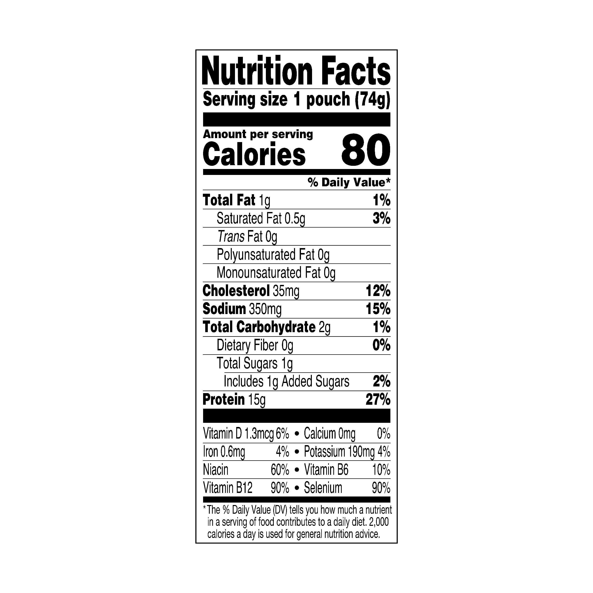 (5 pack) StarKist Tuna Creations, Bacon Ranch, 14g Protein, 2.6 oz Pouch