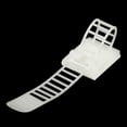 thumbnail image 4 of 100Pack Adhesive Cable Clips, Adjustable Nylon Cable Cord  (White, 110mm/4.33"), 4 of 6