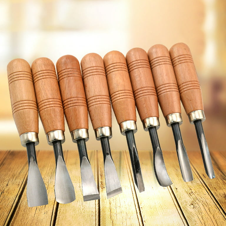 8 In 1 8 Pcs Wood Cutter Wood Carving Tools Woodworking Tool Detail Chisel  Home household Multifunction Utility Tool Set 