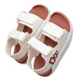 thumbnail image 2 of Fozruso Girls Casual Sport Sandals Non Beach Footwear Comfortable Lightweight Walking Shoes For Toddler Kids Youth,Sizes 11.5 Big Kid 8-9 Years(Brown), 2 of 3