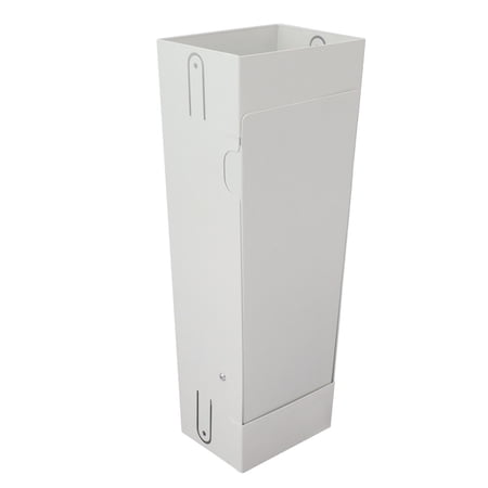 Yajisi Rainwater Collection System 3x4in Downspout Water Diverter Connector System for Lawn Garden, Heavy Duty Iron Gutter Water Harvesting Kit 3x4 inches / 7.6x10.2 cm