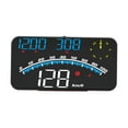 thumbnail image 3 of Car HUD, HD Plug And Play HUD GPS Speedometer LED Screen  For Automobiles For Truck Blue, 3 of 8