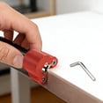 thumbnail image 5 of ERK 1Pcs Tête de Coupe en Carbure avec Roulements de Précision Chanfreinage Manuel pour Menuiserie Bords Parfaits sur & PVC, 5 of 5
