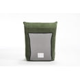 thumbnail image 6 of Homefun Lounge Chair with Ottoman,Modern Bean Bag Floor Chair with Non-Slip Base,Soft Chenille Reading Chair,No Assembly Required,Green, 6 of 6