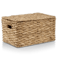 thumbnail image 1 of Bouclair Coffre de Rangement en Jacinthe d'Eau Naturelle Grand, 1 of 5