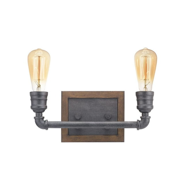 Home Decorators Collection Palermo Grove 2 Light Gilded Iron Vanity With Painted Walnut Wood Accents New Open Box Com - Home Decorators Palermo Grove Home Decorators Collection Palermo Grove 2 Light Gilded Iron Vanity With Painted Walnut Wood Accents New Open Box Com - Home Decorators Palermo Grove
