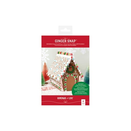 Homemade With Love Reusable Gingerbread House Kit-The Ginger Snap