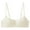 White, variant on New Type Of Seamless Underwear For Women Half Cup Thin Sagging Push Up Bra Small Glossy Wire Top Up Tube Top