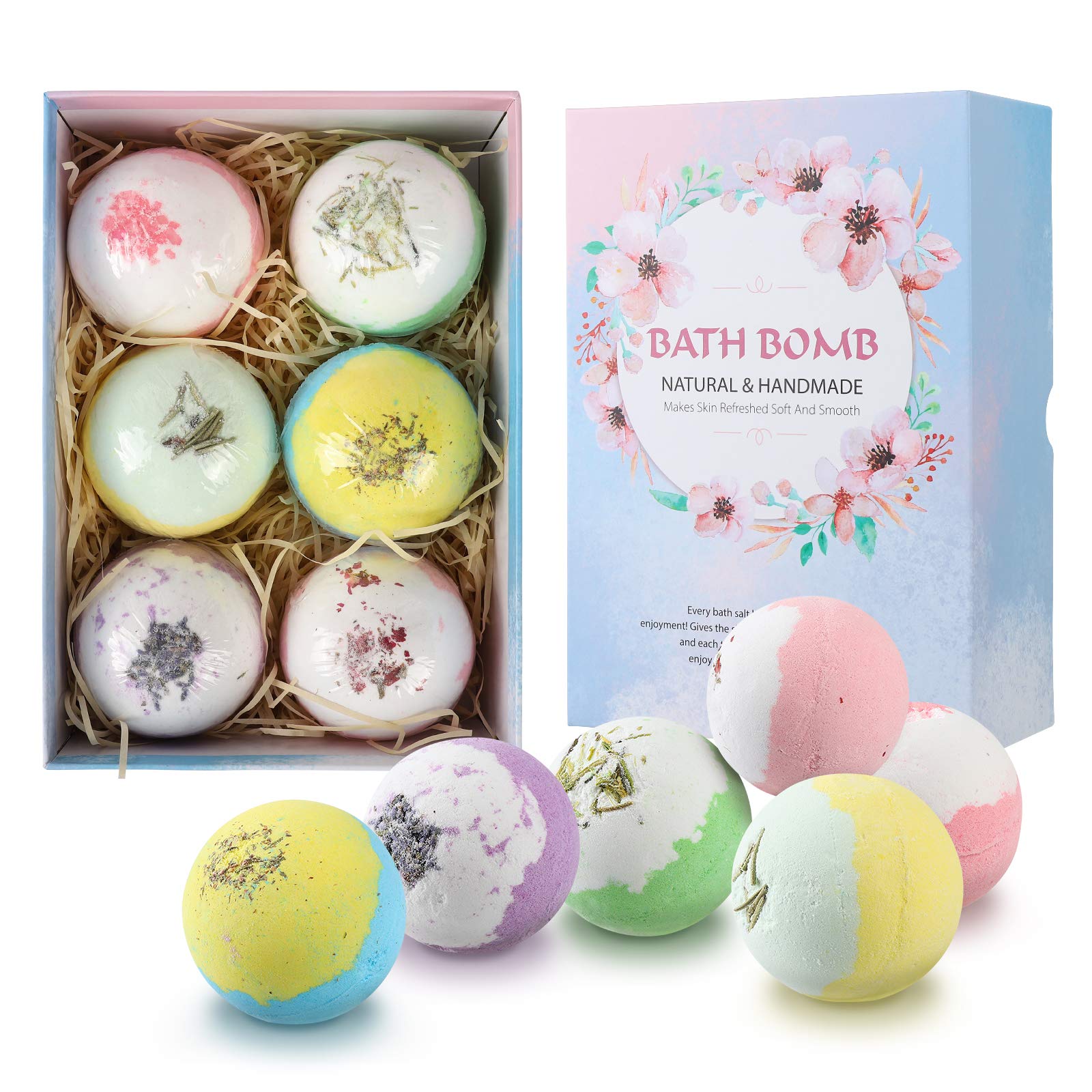 pure nature lux spa bath bombs