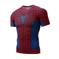 thumbnail image 1 of Camiseta de Spiderman para hombre, camiseta deportiva de verano de manga corta, ropa informal suelta Spiderman JM, 1 of 1