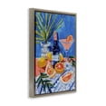thumbnail image 3 of Stupell Industries Modern Wine Bottle & Citrus Brown Floating Frame Canvas Art, 21 x 31, by LSR Design Studio, 3 of 8