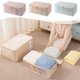 thumbnail image 1 of Bolsa de almacenamiento plegable debajo de la cama con ventana transparente - Organizador transpirable para mantas, ropa y edredones, 1 of 6