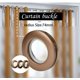 thumbnail image 4 of Anillos de Cortina Redondos de 40 Mm Anillos de Barra de Cortina Clips de Ojales de Cortina de Plástico 32 Piezas Café Mate, para Cortina de Ventana Ducha Puerta de Guardarropa, 4 of 5