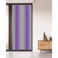 thumbnail image 2 of Window Privacy Film Purple Ombre Stained Glass Window Film Decorative Sun Block Window Cover Grey Modern Art Farmhouse Window Clings Static Adhesive Sticker for Bathroom 35.4"x78.7", 2 of 6