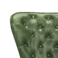 thumbnail image 6 of Safavieh Ashby Tufted Leather Swivel Counter Stool, Set of 2, 6 of 8