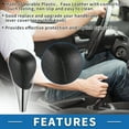 thumbnail image 3 of Unique Bargains Gear Shifter Knob Automatic Stick Shifter Lever Knob for Toyota 4Runner 2003-2017 Faux Leather Black, 3 of 6