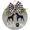 thumbnail image 1 of Letrero De Bienvenida Welcome Me Colgador De Puerta Delantera Para Decoración Interior Y Exterior Del Hogar Yuarrent HA035307-00, 1 of 6