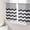 Black Gray White, variant on Sheer Curtains 72 Inches Long 2 Panels Set for Bedroom, Black Chevron Semi Sheer Curtains for Windows, Geometric Grey Print Wavy Striped White Voile Window Treatments Rod Pocket Curtain
