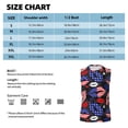 thumbnail image 5 of Lsque American With Lips Print Men's Cotton Blend Sleeveless Muscle Shirts (S-3XL)- Moisture Wicking, Odor Protection, UPF 30+,XX-Large, 5 of 8