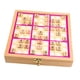 thumbnail image 5 of Tablero de juego de sudoku de madera, juego de escritorio, rompecabezas educativo, pensamiento numérico rosa, 5 of 9