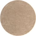 thumbnail image 1 of Unique Loom Tapis de Sol en Peluche 8' 2 x 8' 2 Rond en Taupe, 1 of 1