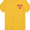 thumbnail image 3 of Star Wars - Valentine Heart Logo - Toddler And Youth Short Sleeve Graphic T-Shirt, 3 of 5