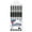 Black (6-count), variant on BAZIC Essence Gel Pen 0.7mm Black Color, Comfort Grip, (6/Pack), 1-Pack