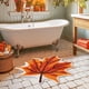 thumbnail image 4 of Tapete de baño de hoja de arce de Acción de Gracias naranja para decoración del baño, alfombras antideslizantes para la ducha, tapete de puerta, 4 of 8