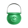 thumbnail image 2 of AKEGAMN 8 Inch Plastic Cauldron Kettle For St. Day And Halloween Large Bucket For Table Decorations Centerpieces High-Quality Cauldron Kettle - Crafted from -quality and plastic, our cauldron kettle, 2 of 8