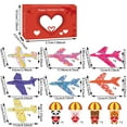 thumbnail image 3 of Valentine's Day Music Toy Set - Heart Shaped Classroom Exchange Cards & Preschool Activity Kit | Party Favors for Kids, Teens & School Holiday Celebrations,Red, 3 of 9