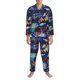 thumbnail image 3 of Balery Sea Inhabitans and Herb Pijama para Hombre de Dos Piezas con Manga Larga, Conjunto de Dormir y Descanso Suave con Bolsillos-XX-Large, 3 of 7