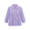 thumbnail image 1 of Colecciones de camisones, etc., forro polar suave con botones, lavanda, 1 of 5