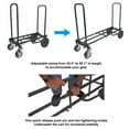 thumbnail image 5 of ROCK CART OFF-ROAD DJ Equipment Transport Roller Car + (5) Pocket Accessory Bag, 5 of 12