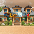 thumbnail image 7 of Giant Golden Welcome Back Letter Banner Background Party Decorations for Office Reopening Store Opening Community Event Festival Celebration, 7 of 7
