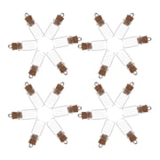 50 .5ml Clear Mini Glass Jars with Cork Stoppers for Message Bottles, Wedding Favors, Party Decorations, and Wish Bottles