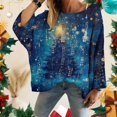 thumbnail image 2 of Chandails de Noël pour Femmes 2025 Col Rond Hiver Mignons Pulls, 2 of 4