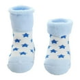 thumbnail image 3 of Baby Winter Thick Cotton Socks, Warm Toddler Boys Girls Socks 0-32 Months blue 6-18 months, 3 of 8