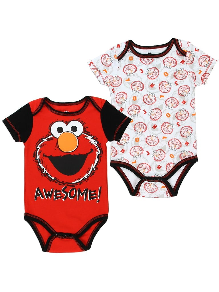 elmo onesie baby