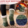 thumbnail image 6 of Loritta Women's Fuzzy Slipper Socks Winter Cozy Warm Thick Socks with Non-Slip Grippers, 2 Pairs, 6 of 6