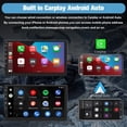 thumbnail image 3 of 2G+64G 10 inch Touch Screen Car Radio Stereo for Jeep Compass Patriot 2010-2016 Android 13 CarPlay Android Auto Bluetooth with GPS Navigation, 3 of 7