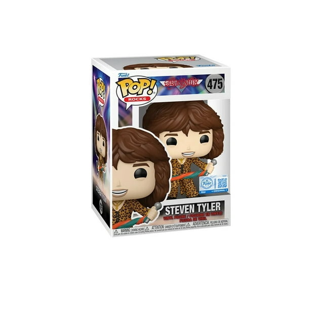 Funko Pop Rocks Aerosmith Steven Tyler Leopard Exclusivo