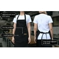 thumbnail image 3 of Apron For Men and Women Kitchen Cooking Canvas Aprons with Pockets, 3 of 5