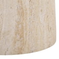 thumbnail image 5 of Safavieh Tina Mushroom Outdoor Polystone End Table, Travertine, 5 of 7