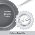 thumbnail image 5 of Chantal 3.Clad 11 inch Tri-Ply Stainless Steel Fry Pan with Ceramic Nonstick Coating, 5 of 5
