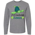 thumbnail image 3 of Inktastic Fort Lauderdale, Florida Happy Sea Turtle Long Sleeve T-Shirt, 3 of 5