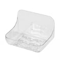 thumbnail image 1 of 5 Estantes De Baño Transparentes Con Orificios De Drenaje, Soporte Para Almacenamiento De Cosméticos Para Baño Pequeño, 1 of 8