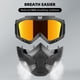 thumbnail image 5 of Medio casco de moto TRUSTERTHEE estilo alemán XXL negro, 5 of 6