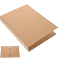 thumbnail image 1 of SHISUYAN Loose Leaf Binder Cover Binding Belt Closure Binder Shell Refillable Notebook Shell Binder Cover (A5), 1 of 8