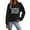 Black, variant on Women Blouses Womens Quarter Zip Sweatshirt Long Sleeve Running Women Womens Sweater Long Length Thin Zip up Jacket Loose Fit Sweaters Lightweight up Hoodie Athletic Pullover plus Size Khaki S
